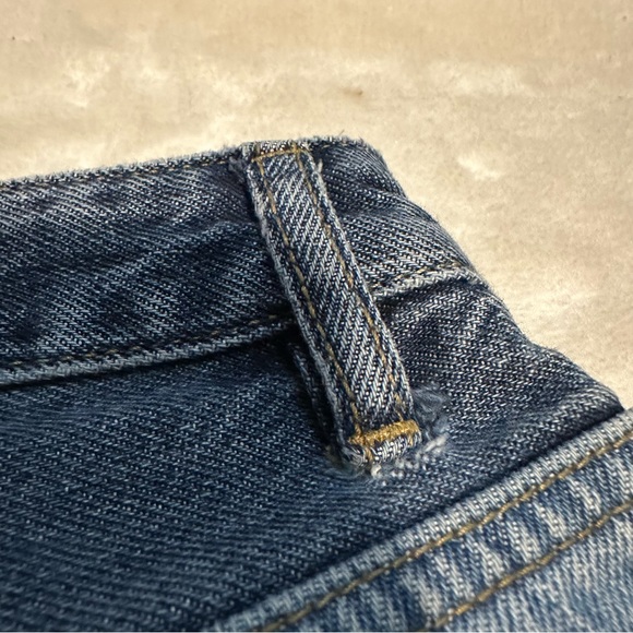 PacSun High Waist Boyfriend Patchwork Denim Jeans Size 22 - Picture 12 of 14